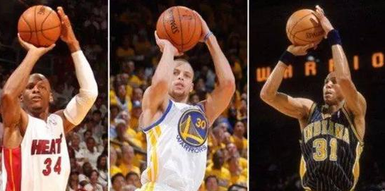  库里三分球里程碑超越雷阿伦  